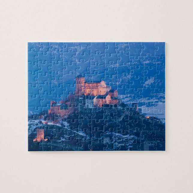 Quebra-cabeça SUÍÇA, Wallis/Valais, SION: Basílica de (Horizontal)