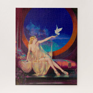 Quebra-cabeça Sultana, a Concubina do Sultão Árabe, em 1925