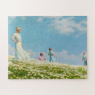 Quebra-cabeça Summer, Charles Courtney Curran (1906)