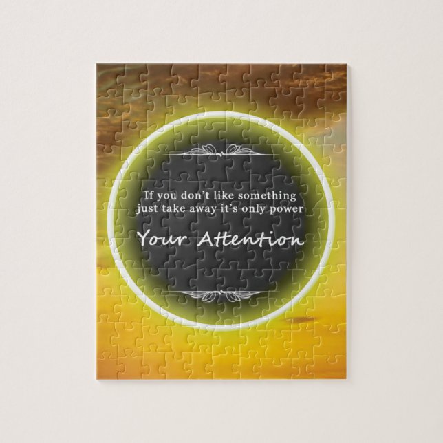 Quebra-cabeça Summer Sunset Quote (Vertical)