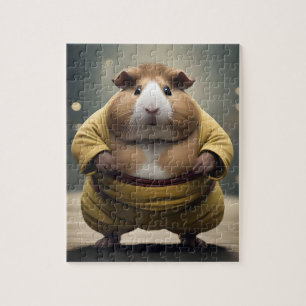Quebra-cabeça "Sumo Squeakdown: O poderoso caçador de porcos da 