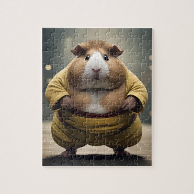 Quebra-cabeça "Sumo Squeakdown: O poderoso caçador de porcos da  (Vertical)