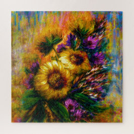 Quebra-cabeça "Sunflower Glow" 24" x 24"