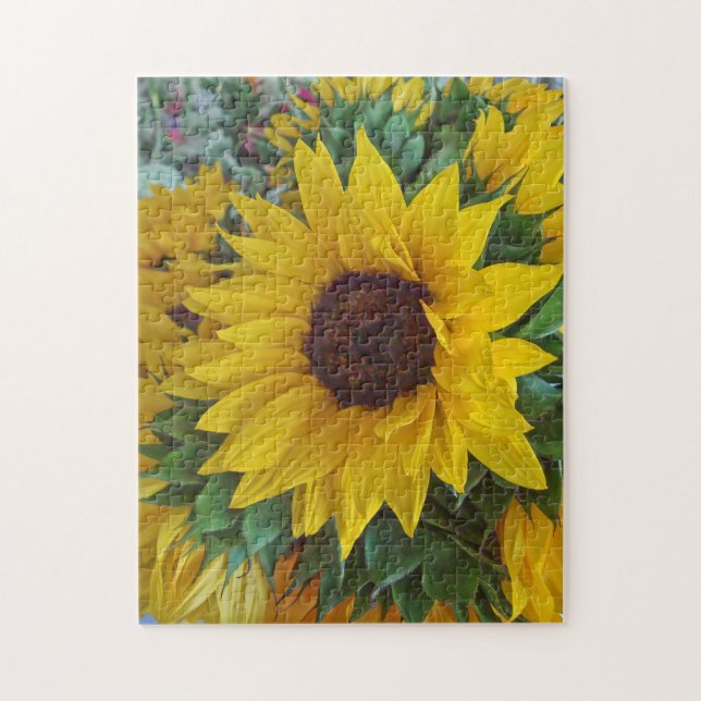 Quebra-cabeça Sunflower Jigsaw Puzzle (Vertical)