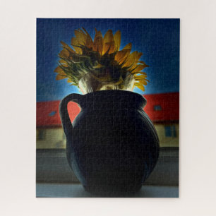 Quebra-cabeça Sunflower Vase