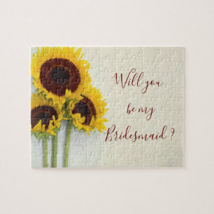 Quebra-cabeça Sunflower Você Será Minha Porta-Voz