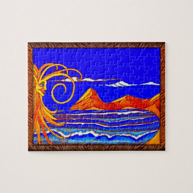 Quebra-cabeça Sunny Day at the Beach  (Horizontal)