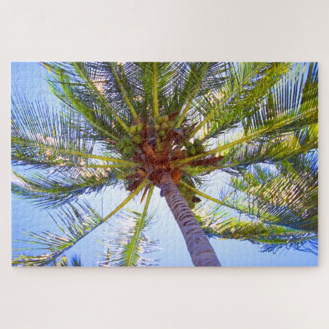 Quebra-cabeça SUNNY PALM 20x30 POLEGADAS (Horizontal)