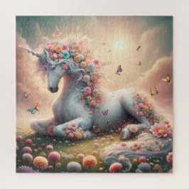 Quebra-cabeça Sunny Spring Flows Unicorn