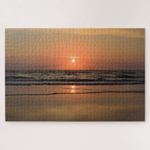 Quebra-cabeça Sunrise em Cocoa Beach, Flórida - 20x30
