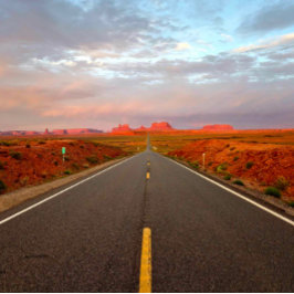 Quebra-cabeça Sunrise no Forrest Gump Point