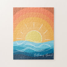 Quebra-cabeça sunset