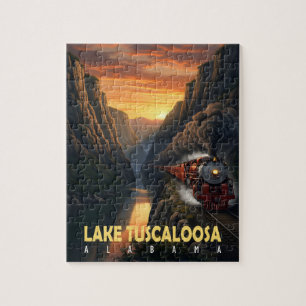 Quebra-cabeça Sunset Canyon – Lago Tuscaloosa, Alabama