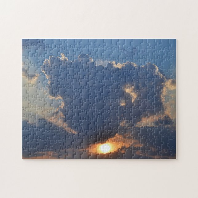 Quebra-cabeça Sunset com Formação de Nuvem Teacup por STaylor (Horizontal)