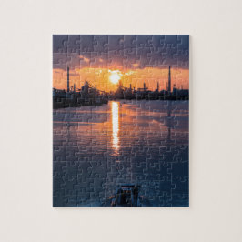 Quebra-cabeça Sunset Japan Sky