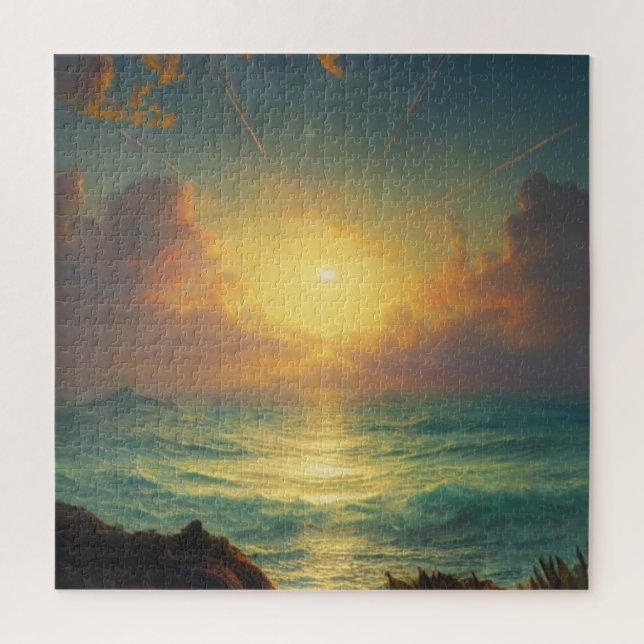 Quebra-cabeça Sunset Mágico (Vertical)