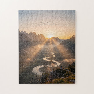 Quebra-cabeça Sunset Mountain Puzzle christian Gift