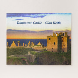 Quebra-cabeça Sunset No Castelo De Dunnottar - Clan Keith Escocê