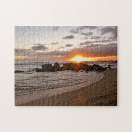 Quebra-cabeça Sunset on Kauaii - Havaí - 11x14 - 252 pc
