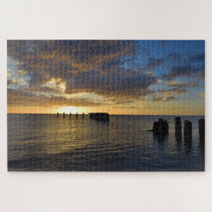 Quebra-cabeça Sunset on the Gulf Coast - 20x30 - 1014 pcs