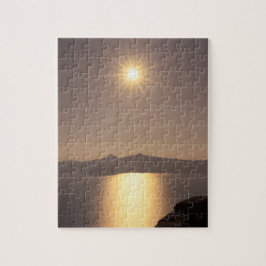 Quebra-cabeça Sunset over Crater Lake