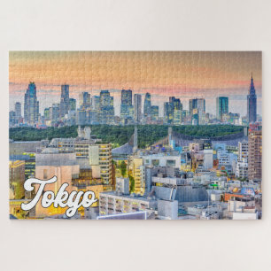 Quebra-cabeça Sunset Over Tokyo, Japão