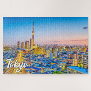 Quebra-cabeça Sunset Over Tokyo, Japão