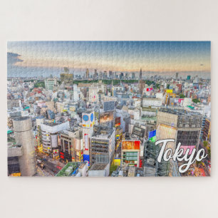 Quebra-cabeça Sunset Over Tokyo, Japão