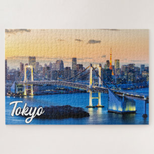 Quebra-cabeça Sunset Over Tokyo, Japão