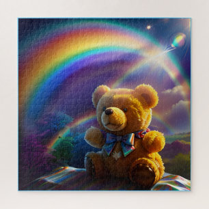 Quebra-cabeça Sunshine Rainbow Teddy Bear Wonderland
