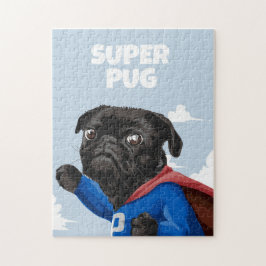 Quebra-cabeça Super Pug