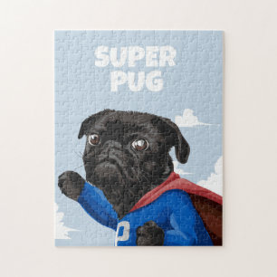 Quebra-cabeça Super Pug