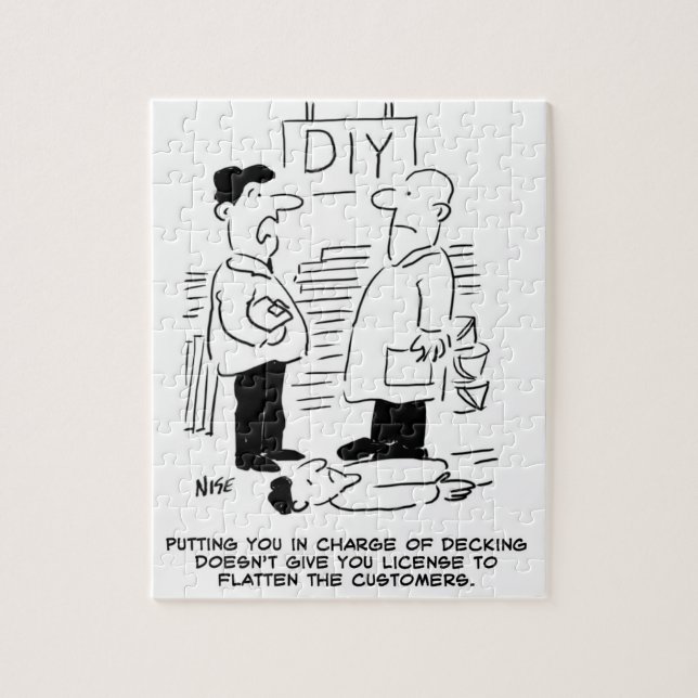 Quebra-cabeça Superstore Retail Comprar Worker e Compro Manager (Vertical)