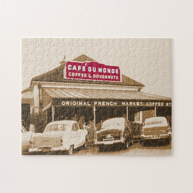 Quebra-cabeça Suporte De Café, Nova Orleans (Horizontal)