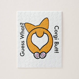 Quebra-cabeça Suposição que? Bumbum do Corgi!