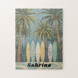 Quebra-cabeça Surf, Estilo de Pastel Personalizado