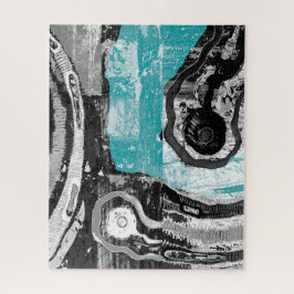 Quebra-cabeça Surface Current – Abstract Flow & Structure Puzzle