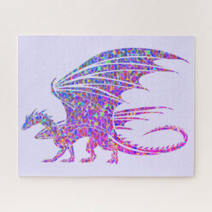 Quebra-cabeça Surpreendente Dragão Mosaico