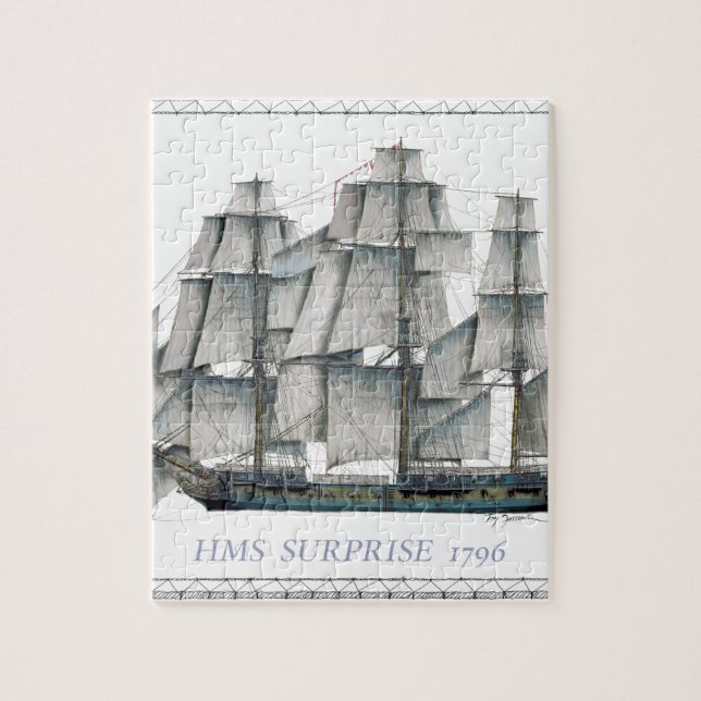 Quebra-cabeça Surpresa 1796 do HMS (Vertical)