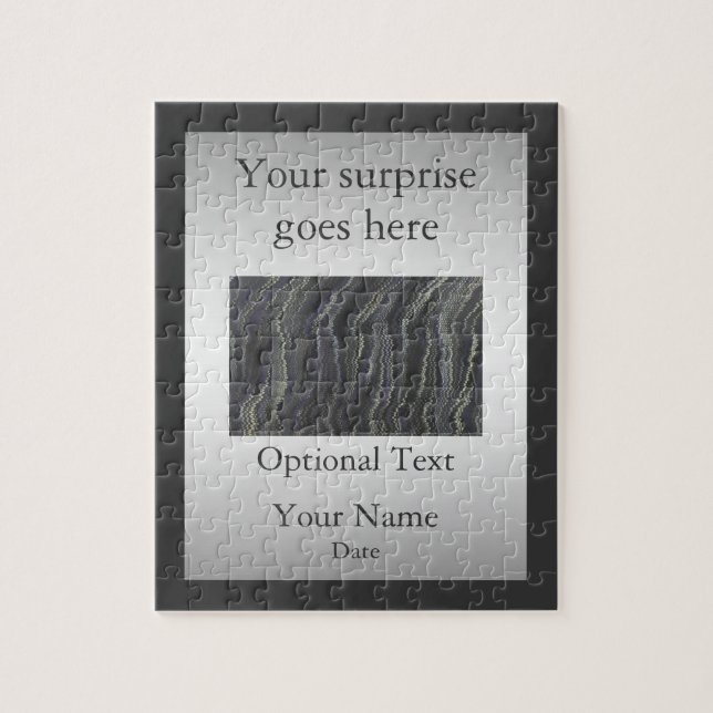 Quebra-cabeça Surpresa personalizada (Vertical)