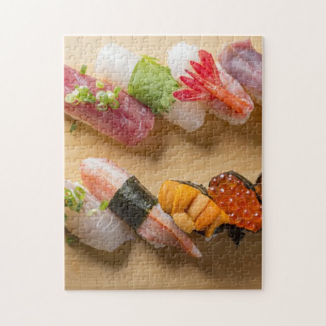 Quebra-cabeça Sushi Harmony – The Elegant Arc of Nigiri (Vertical)