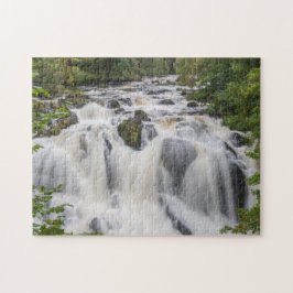 Quebra-cabeça Swallow Falls, Betws y Coed, Gales