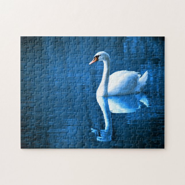 Quebra-cabeça Swan Jigsee Flutuante (Horizontal)