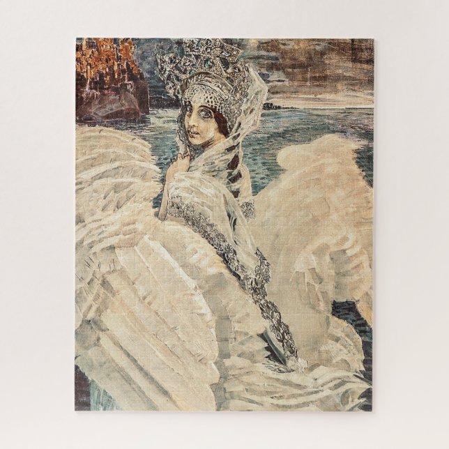 Quebra-cabeça Swan Princess (Vertical)