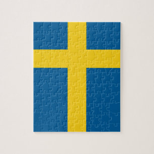Quebra-cabeça sweden flag