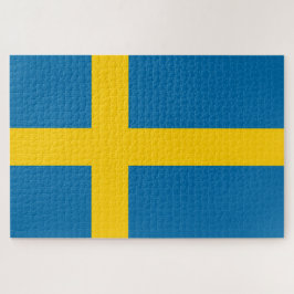 Quebra-cabeça Swedish Flag (Sweden)