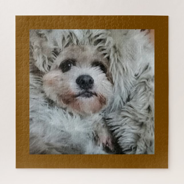 Quebra-cabeça Sweet dog, puppy (Vertical)