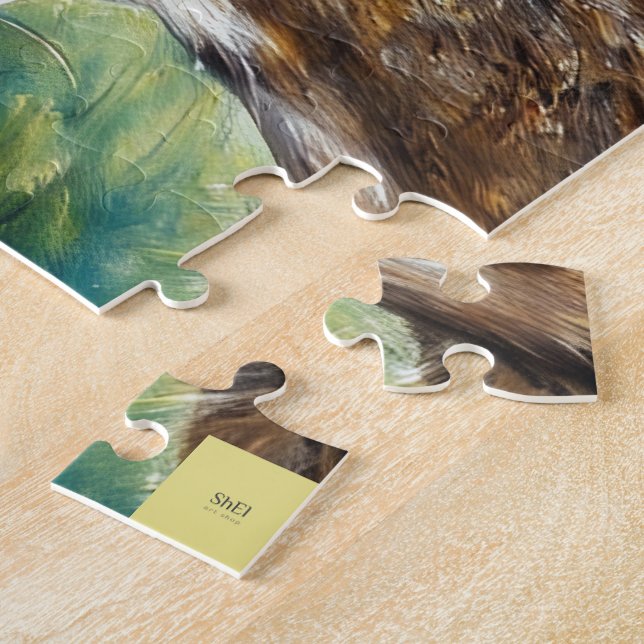 Quebra-cabeça Sweet reindeer puzzle (Lateral)