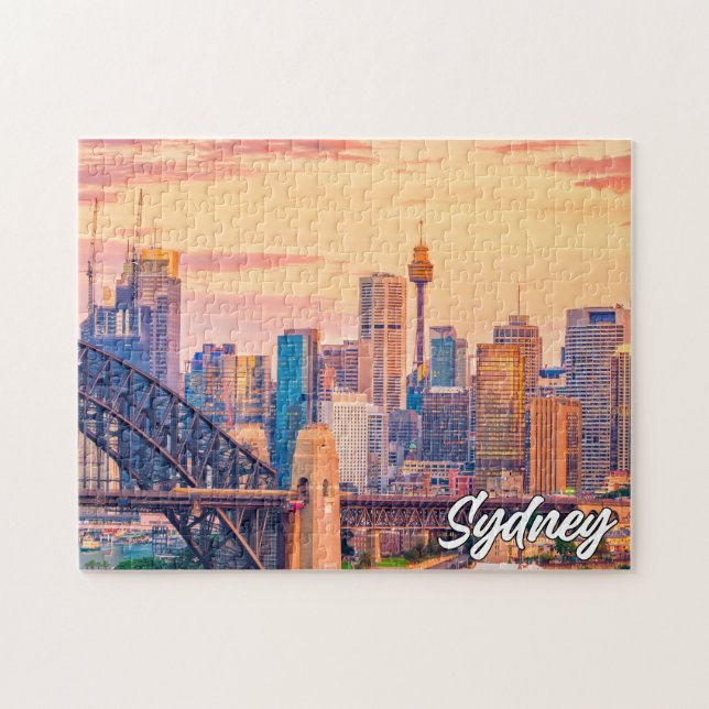 Quebra-cabeça Sydney, Austrália, Nova Gales do Sul (Horizontal)