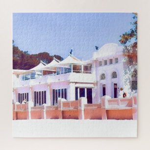 Quebra-cabeça Sydney Balmoral Beach retro Bathers Pavillion